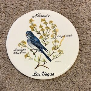 Nevada State Souvenir
Plate